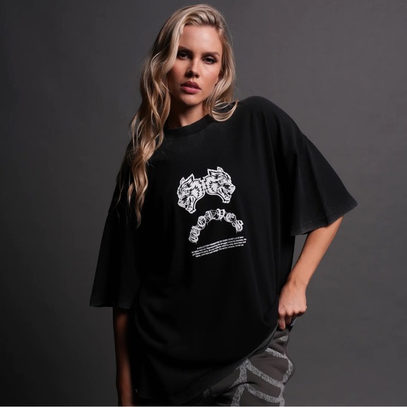 MISUNDERSTOOD "PREMIUM" OVERSIZED UNISEX TEE IN BLACK ( Soldout ) - Picture 5 of 11